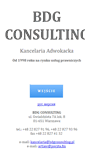Mobile Screenshot of bdgconsulting.pl